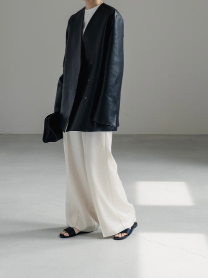 【PRE-ORDER】Satin Easy Pants (milk)