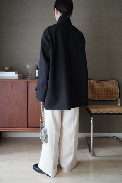 【PRE-ORDER】Satin Easy Pants (milk)