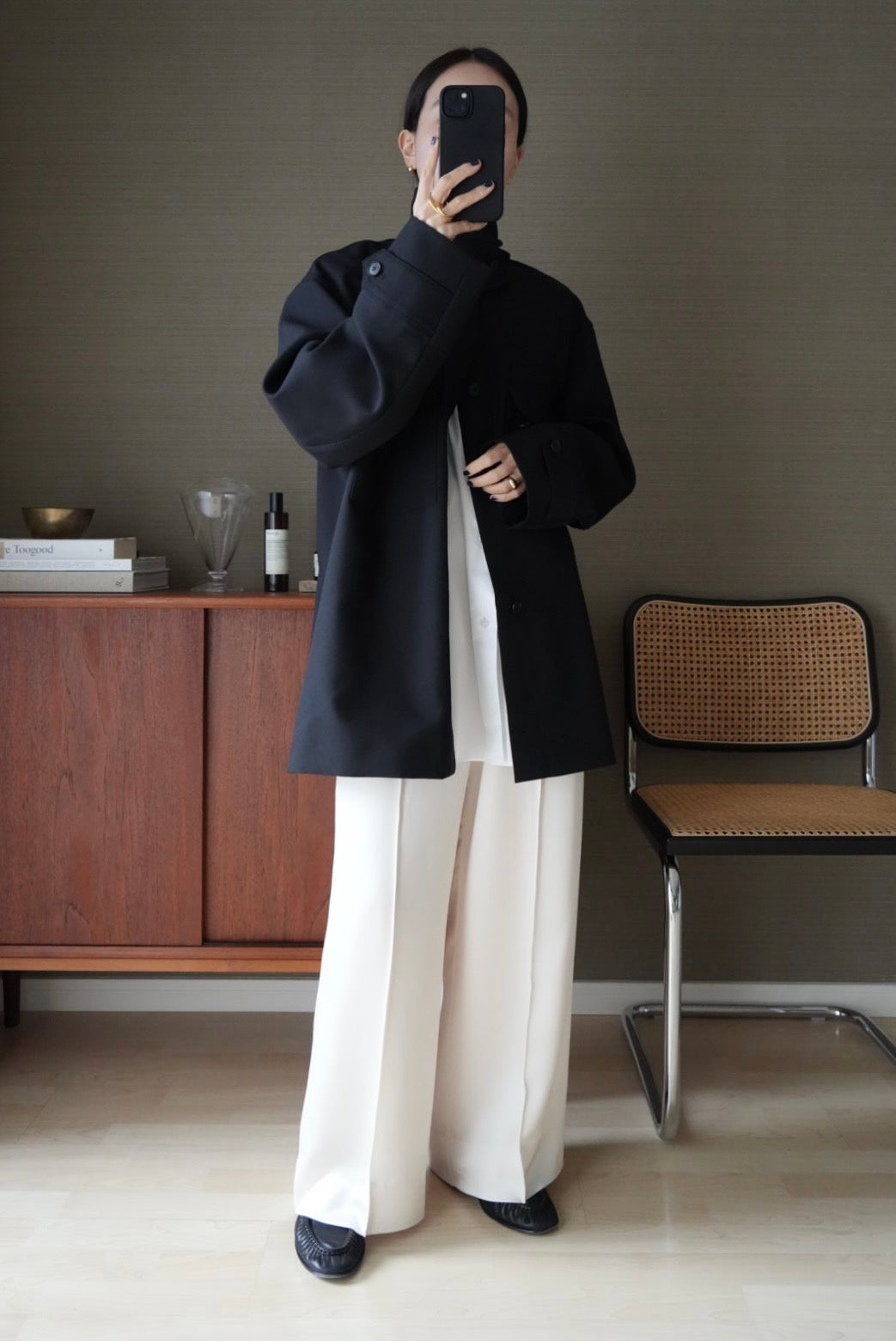 【PRE-ORDER】Satin Easy Pants (milk)