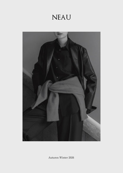 【PRE ORDER】Wool Oversized Shirt