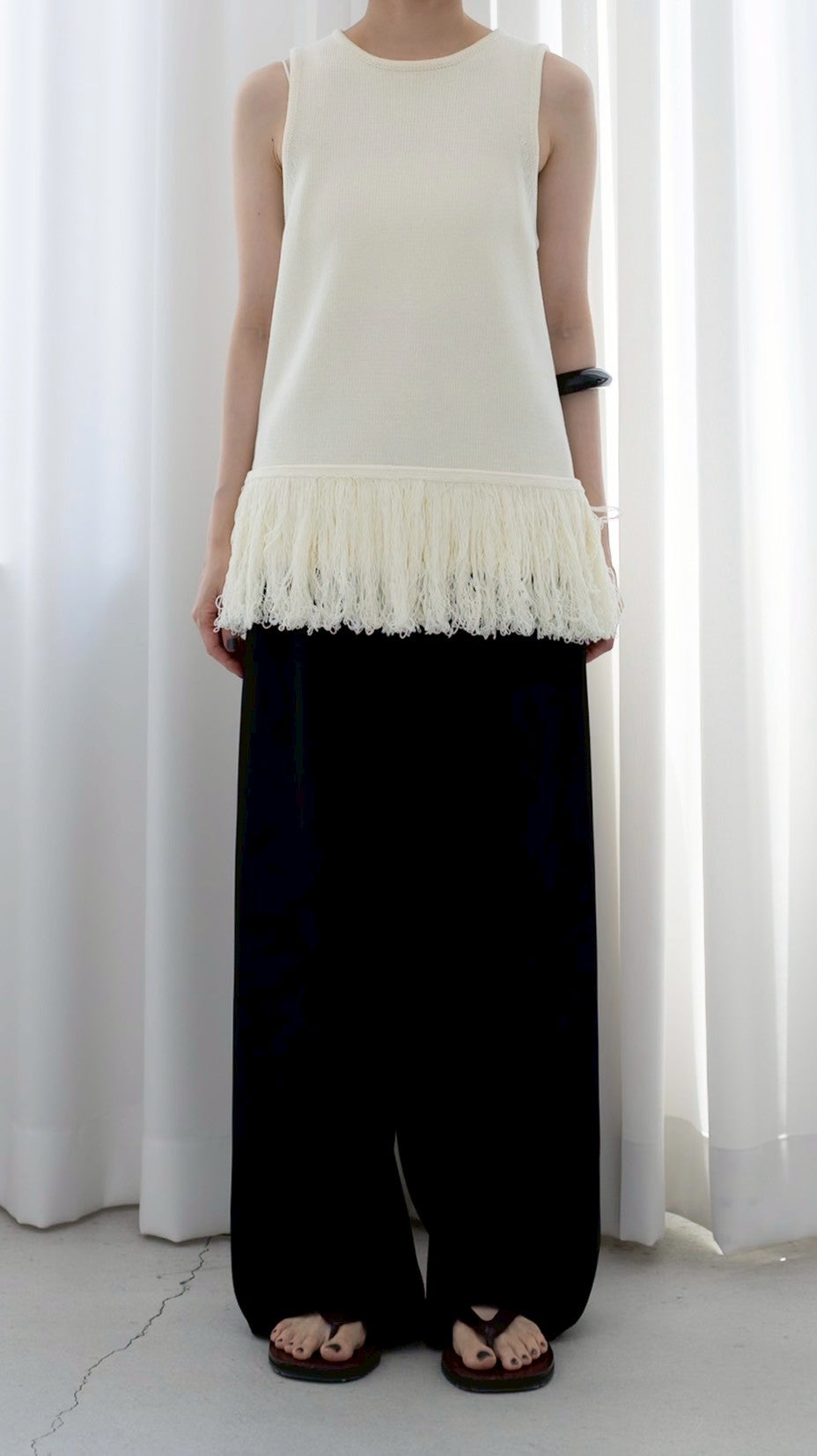 【ORDER】Fringe Knit