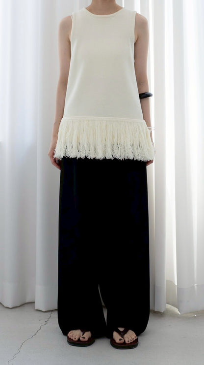 【ORDER】Fringe Knit