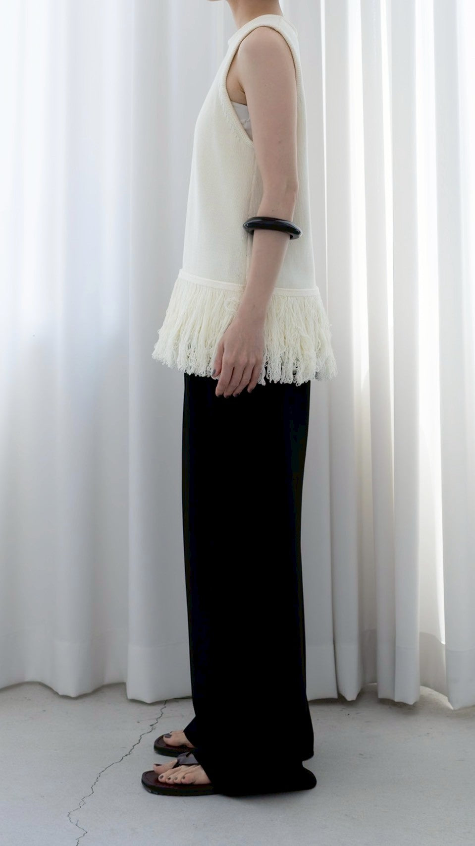 【ORDER】Fringe Knit