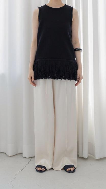 【ORDER】Fringe Knit