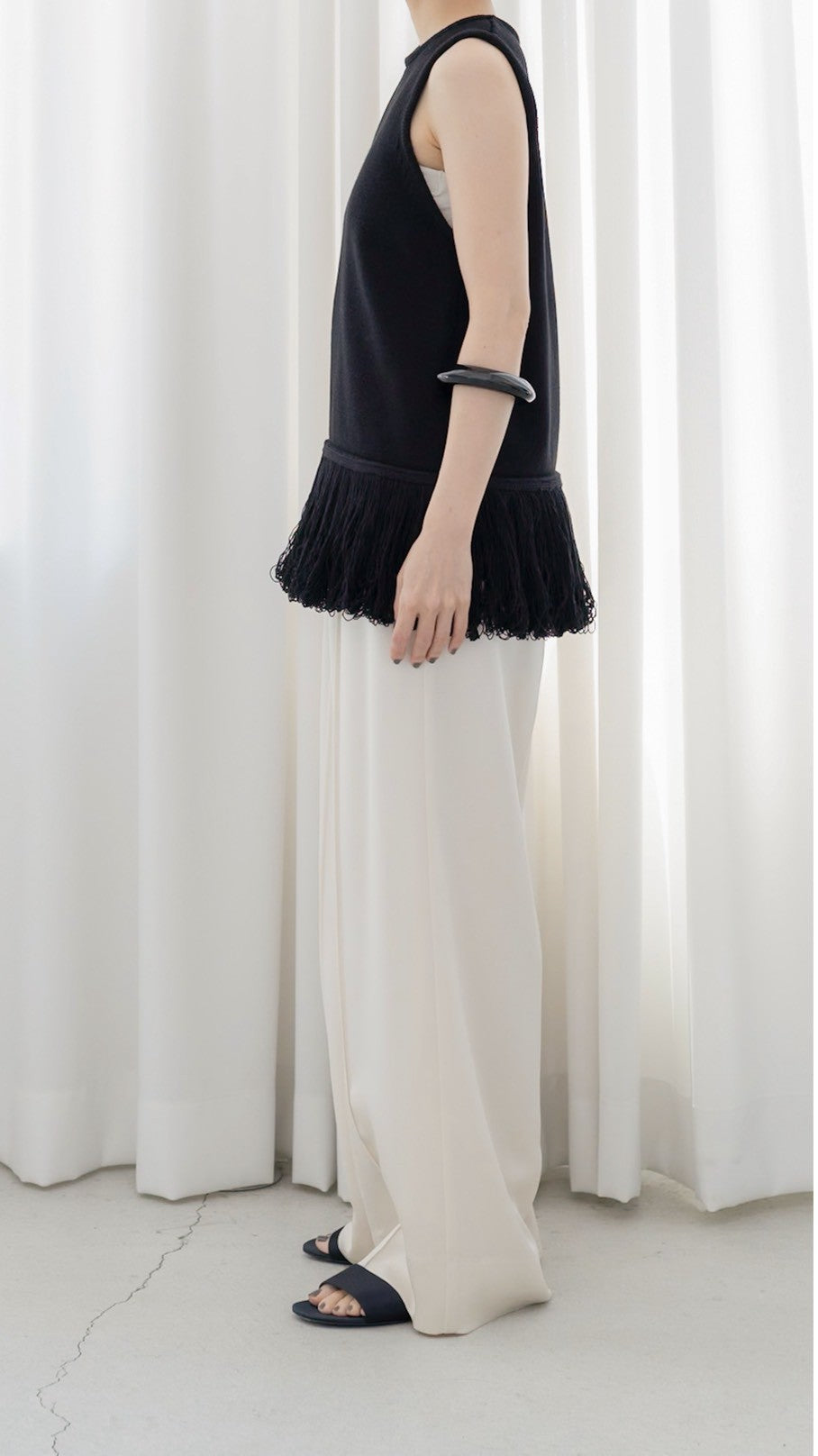 【ORDER】Fringe Knit