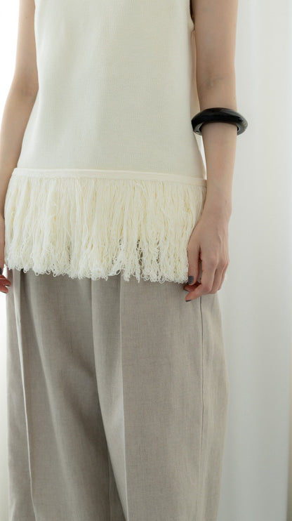 【ORDER】Fringe Knit