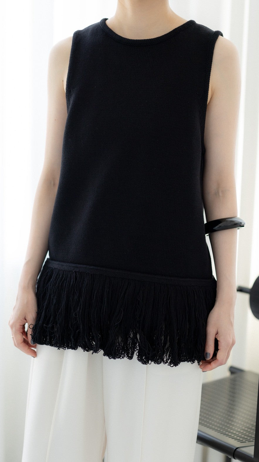 【ORDER】Fringe Knit