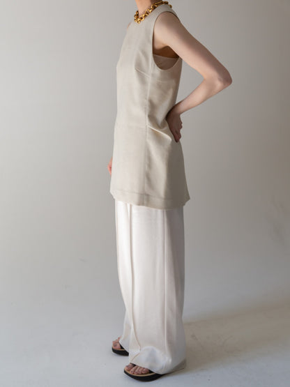 linen tops (-cream-) – NEAU.ONLINE