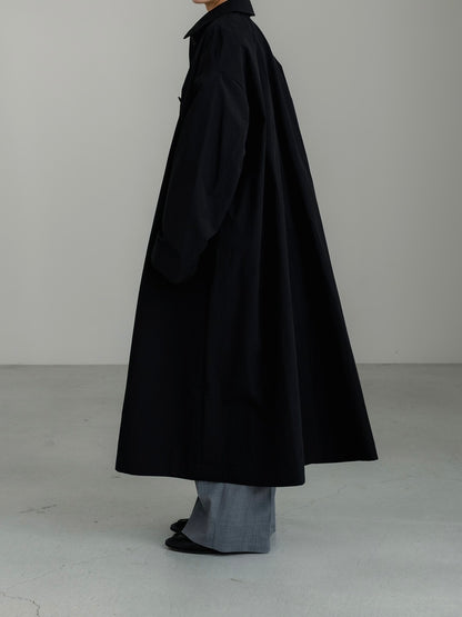 Powdery Taffeta Coat(Black)