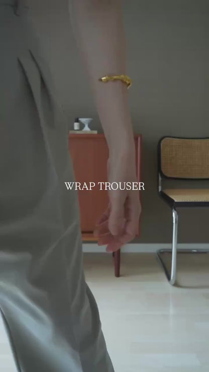 【PRE ORDER】WRAP TROUSER (3color)